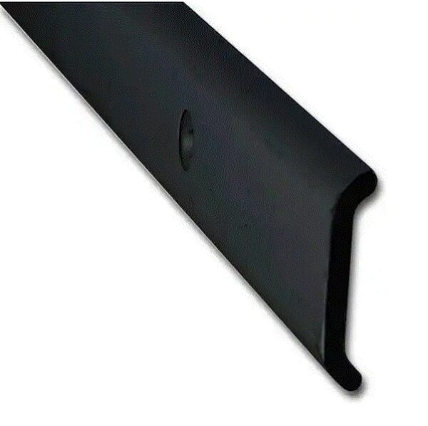 1-1/32 inch x 8 Ft Flat Trim Molding - Black, AP Products 021-87202-8