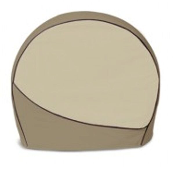 Tire Cover, Fits 36 To 39 inch Tires, Designer Series, Two-Tone Brown, Set Of 4, Adco 3960