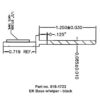EK Flap Seal 1-1/4 inch,  AP Products 018-1723