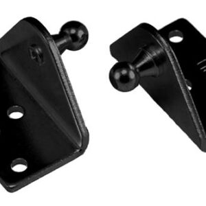 Angled Mounting Brackets w/10mm Ball, 2pk, JR Products BR-1060 Angled Mounting Brackets w/10mm Ball, 2pk, JR Products BR-1060