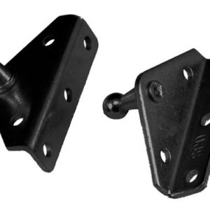 Angled Mounting Brackets w/10mm Ball, 2pk, JR Products BR-12552 Angled Mounting Brackets w/10mm Ball, 2pk, JR Products BR-12552