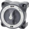 Battery Disconnect Switch Gray, Blue Sea 3000-BSS