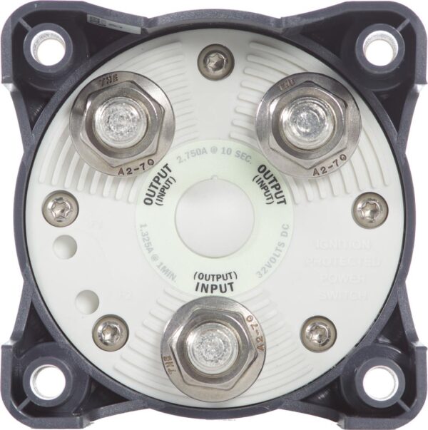 Battery Disconnect Switch Gray, Blue Sea 3000-BSS