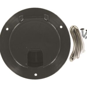 Black Electrical Cord Hatch, Valterra, A10-2135BKVP