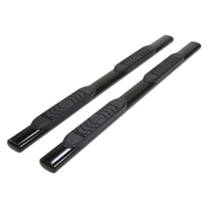 Black Nerf Bar 5 Inch Oval Straight Side, TrailFX, A7002B