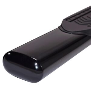Black Nerf Bar Oval Straight Side, TrailFX, A8254B