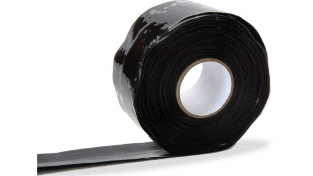 Black Silicon Self Fuse Tape Counter Top Bucket Display, Velvac 058380-4