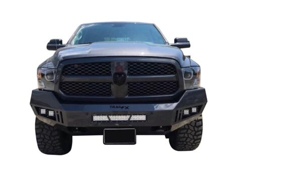 Black Titanium Bumper Direct Fit, TrailFX, FLDB006TI