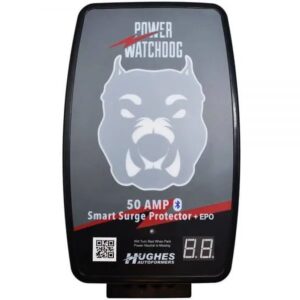 Bluetooth Surge Protector 50 Amp, Hughes Auto PWD50-EPO-H