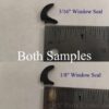 Hehr Glazing Bead Used on 1/8 Glass, White Exterior RV Window Seal  - H009-842-41
