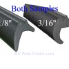 Hehr Glazing Bead Used on 1/8 Glass, White Exterior RV Window Seal  - H009-842-41