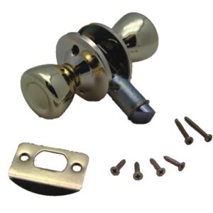 Passage Door Lock Set; Brass - AP Products 013-203