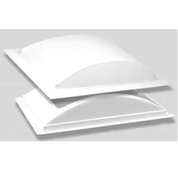 14 inch x 22 inch Low Profile Skylight Kit - White, Brirus K1422WLP