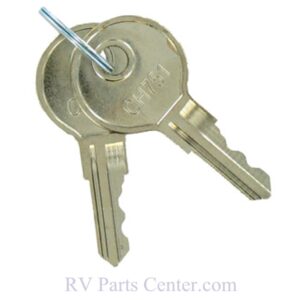 751 Replacement Keys, 2 Pack, Valterra A524VP