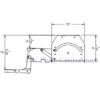 20 inch Double RV Trailer Step, Stromberg Carlson  SMFP-2120