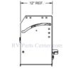 24 inch Triple RV Step 9 inch Rise, Stromberg Carlson SMFP-4400