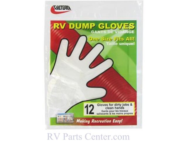 RV Dump Gloves - 12 pack , Valterra D04-0108