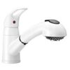 Pull-Out RV Kitchen Faucet, Dura Faucet DF-NMK852-WT