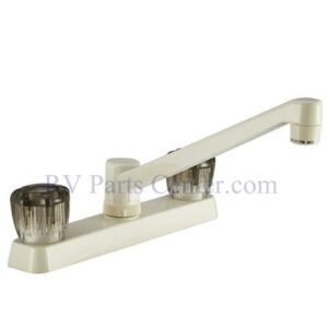 Two Handle RV Kitchen Faucet, Dura Faucet DF-PK600S-BQ