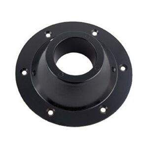 Round Surface Mount Pedestal Base, Black - AP Products 013-1119B Round Surface Mount Pedestal Base, Black - AP Products 013-1119B