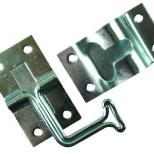 Door Catch Zinc Plated Packaged, JR Products 11775