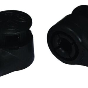 10mm End Fitting w/Snap-On Cap, Set of 2, JR Products EF-PS130