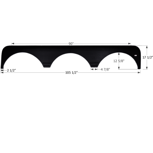 Gulf Stream Triple Axle Fender Skirt, Icon FS1821