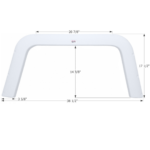 Four Winds Single Axle Fender Skirt Icon FS1893