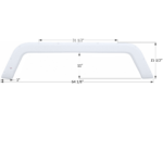 R-Vision 5th Wheel Travel Trailer Fender Skirt 64-1/8″, Icon FS1935