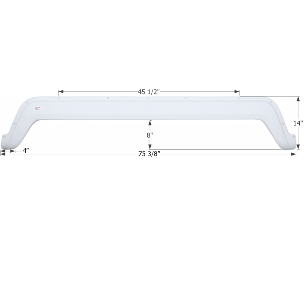 Dutchmen Rv Parts Dutchmen 5th Wheel Travel Trailer Fender Skirt, Icon FS2010