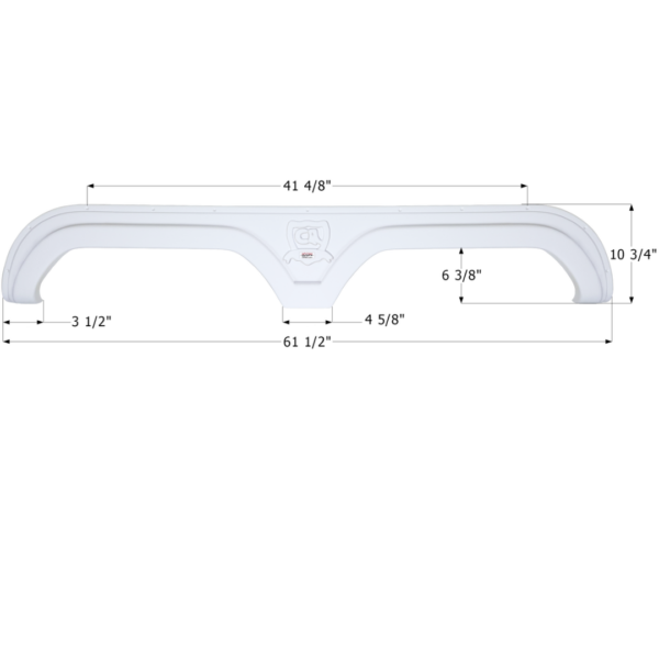 Thor 5th Wheel Travel Trailer Fender Skirt 61-1/2″, Icon FS2177