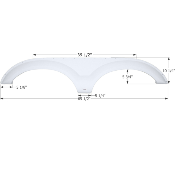 Dutchmen 5th Wheel Travel Trailer Fender Skirt, Icon FS2190