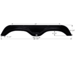 Holiday Rambler Tandem Fender Skirt 68-1/4″, Icon FS2229