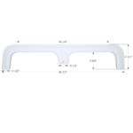 Triple E Tandem Fender Skirt | RV Parts and RV Accessories