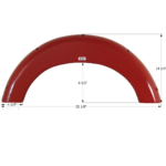 Icon FS2355 T@B Single Fender Skirt