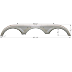 Fender Skirt 107-1/4″