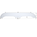 Extreme RV Tandem Fender Skirt 69, Icon FS2448: RV Parts