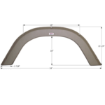 R-Vision Single Axle Fender Skirt