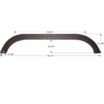 Evergreen Tandem Fender Skirt