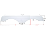 Fender Skirt 65-3/4″ Icon FS2653