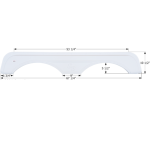 Tandem Fender Skirt Icon FS2665