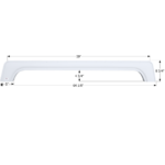 Icon FS2826 Lance Tandem Fender Skirt