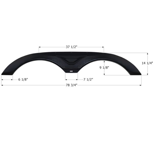 Dutchmen Tandem Fender Skirt, Icon FS2883