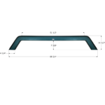 Icon FS2914 Thor Tandem Fender Skirt