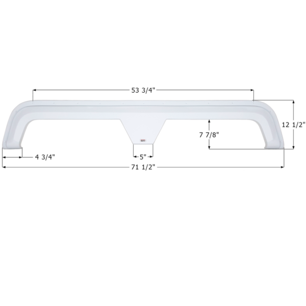 Holiday Rambler Tandem Fender Skirt, Icon FS4141
