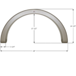 R-Vision Single Axle Fender Skirt 39