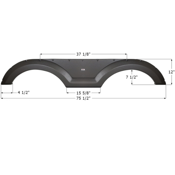 Coachmen Tandem Fender Skirt, Icon FS4271