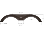 Forest River Tandem Fender Skirt 62