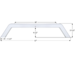 Icon FS4995 Thor Tandem Fender Skirt