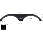 FS5158 Tandem Fender Skirt